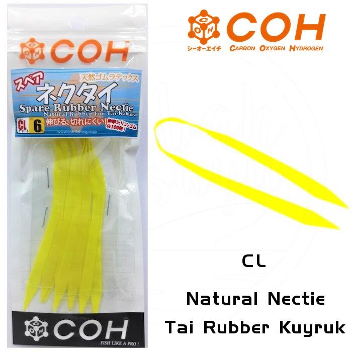 COH Natural Necktie Tai Rubber Kuyruk - CL