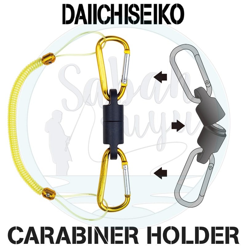 Daiichiseiko Carabiner Holder MG5000 Mıkantıslı Askı Sarı