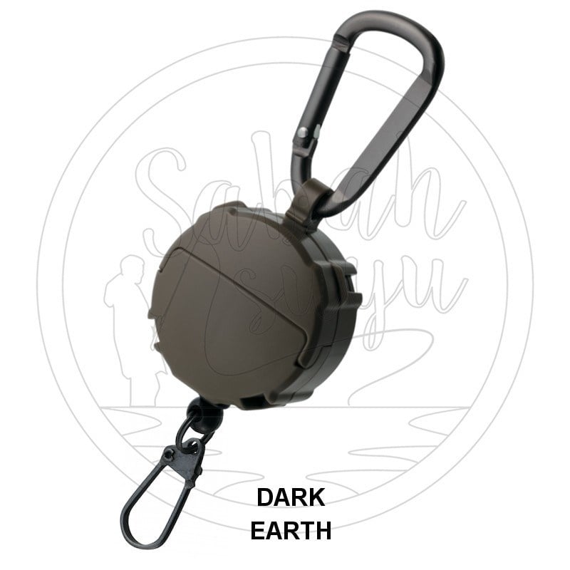 Daiichiseiko Crip On Reel + Micro Case 2 Gözlü Aksesuar Askısı Dark Earth