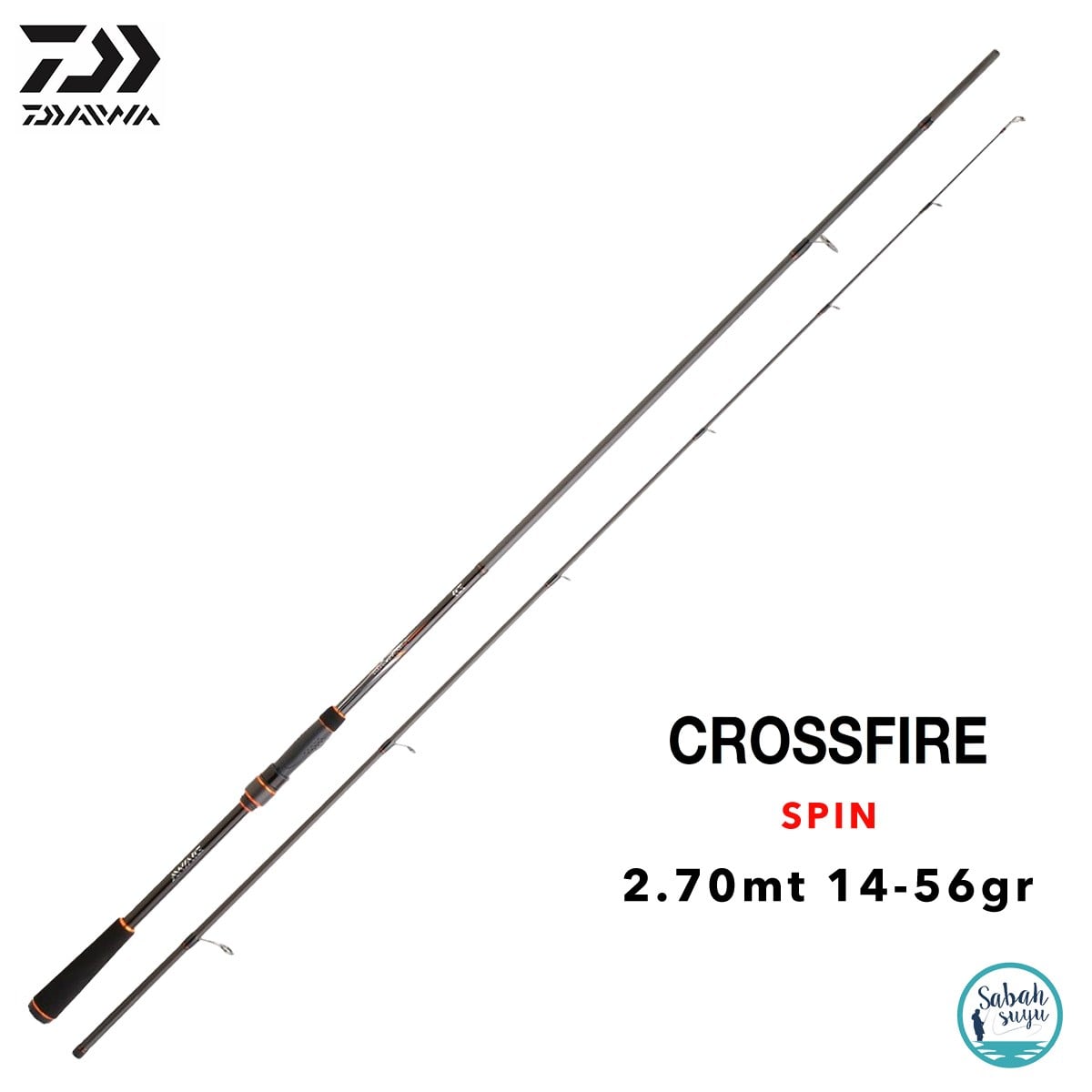 Daiwa Crossfire CF 2.70mt 14-56gr (2P) Spin Kamış