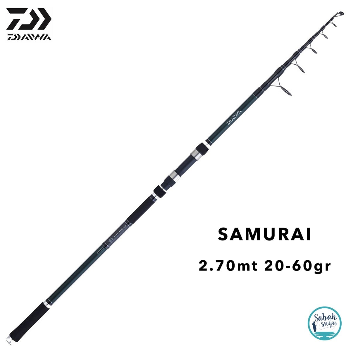 Daiwa Samurai 2.70mt 20-60gr Teleskopik Spin Kamış