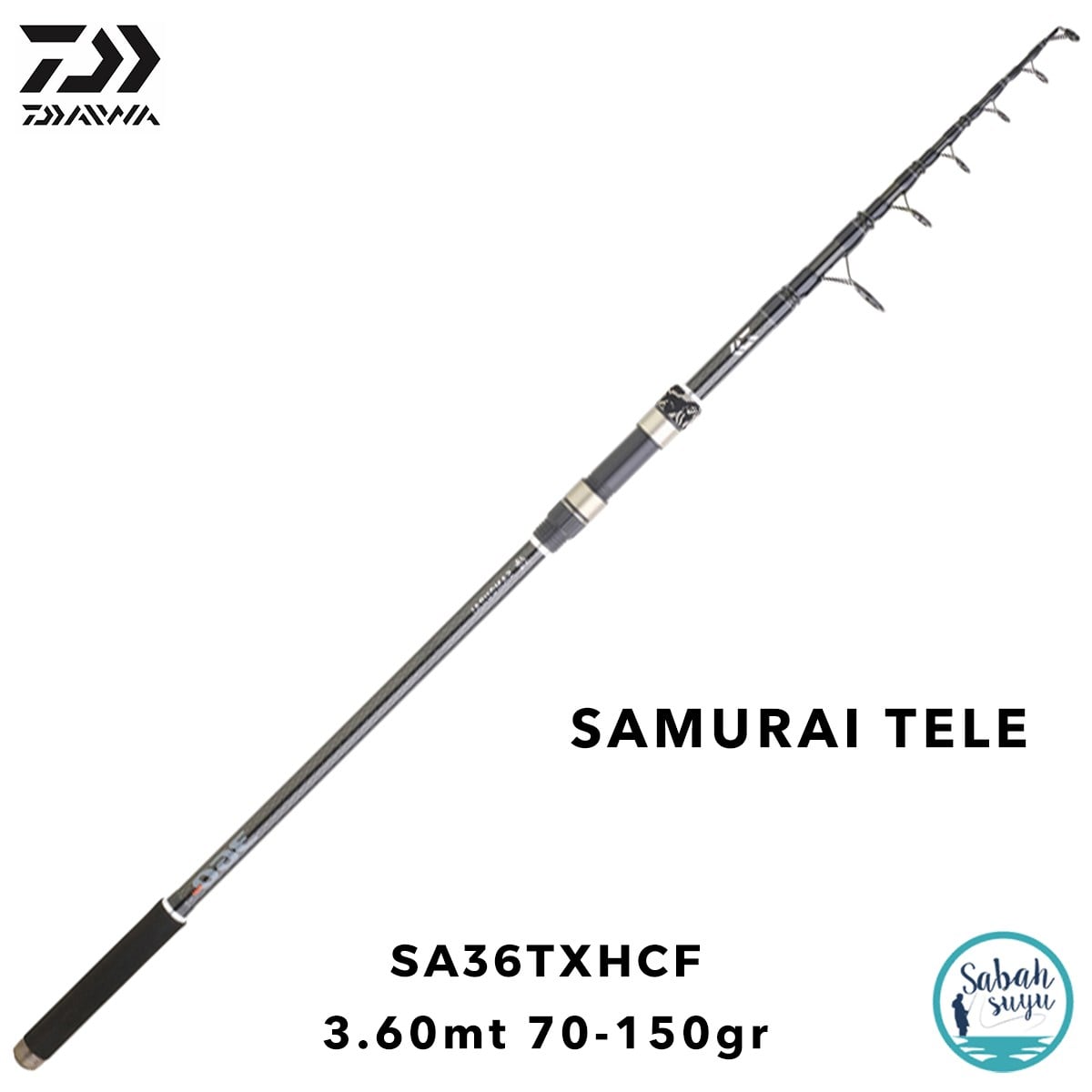 Daiwa Samurai CF 3.60mt 70-150gr Teleskopik Surf Kamış
