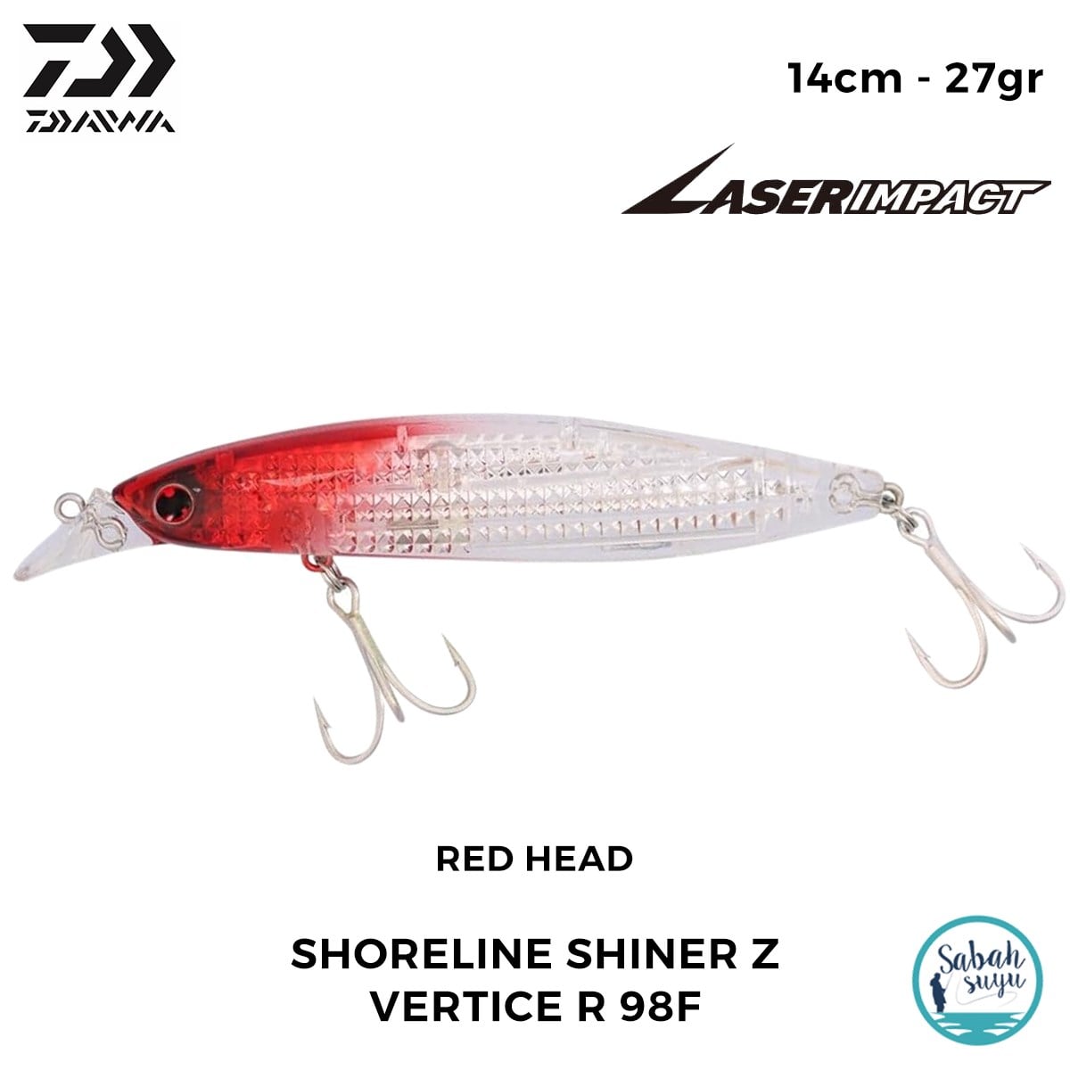 Daiwa SLS-Z Vertice R 98F-LI 9.8cm 16.2gr LI Red Head