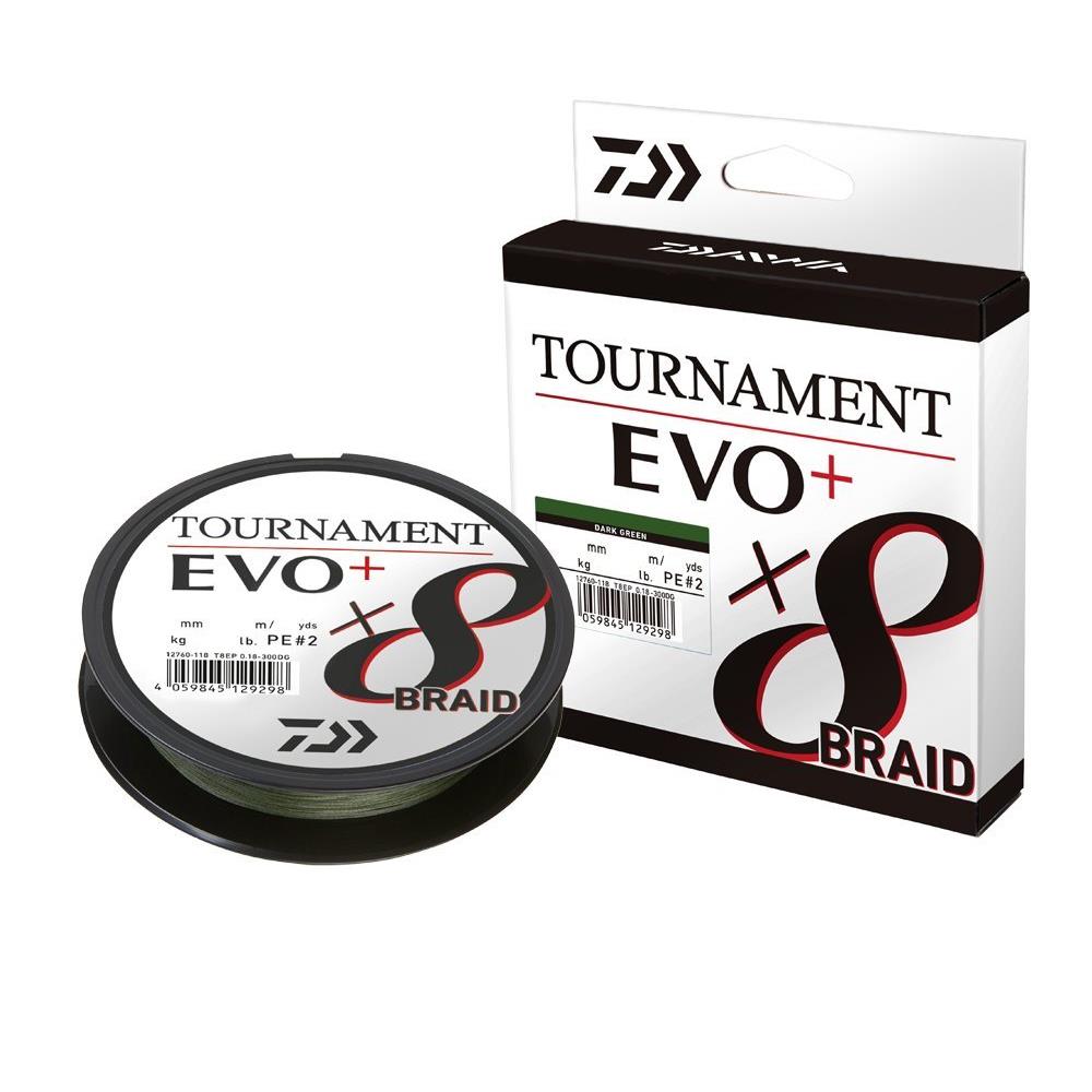 Daiwa Tournament EVO+ 8B İp Misina 270mt Dark Green