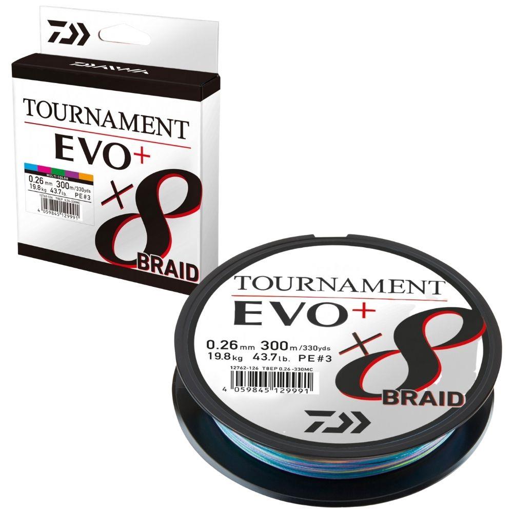 Daiwa Tournament EVO+ 8B İp Misina 300mt Multicolor