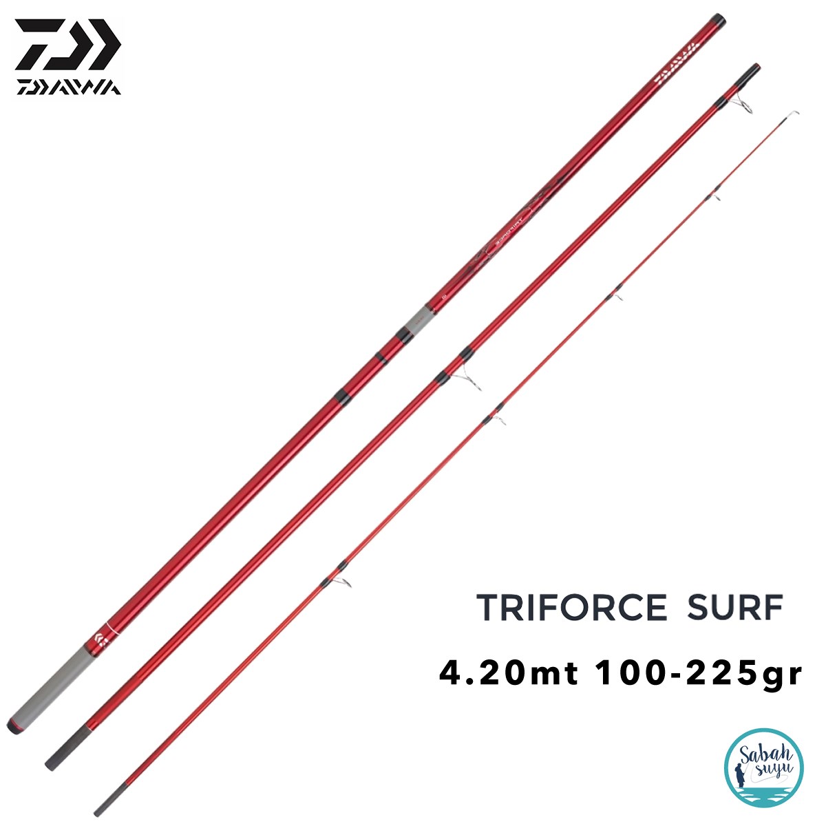 Daiwa Triforce 4.20mt 100-225gr (3P) Surf Kamış