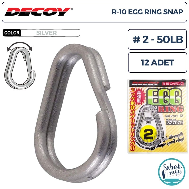 Decoy R-10 Egg Ring Halka #2 50lb (12 Adet)