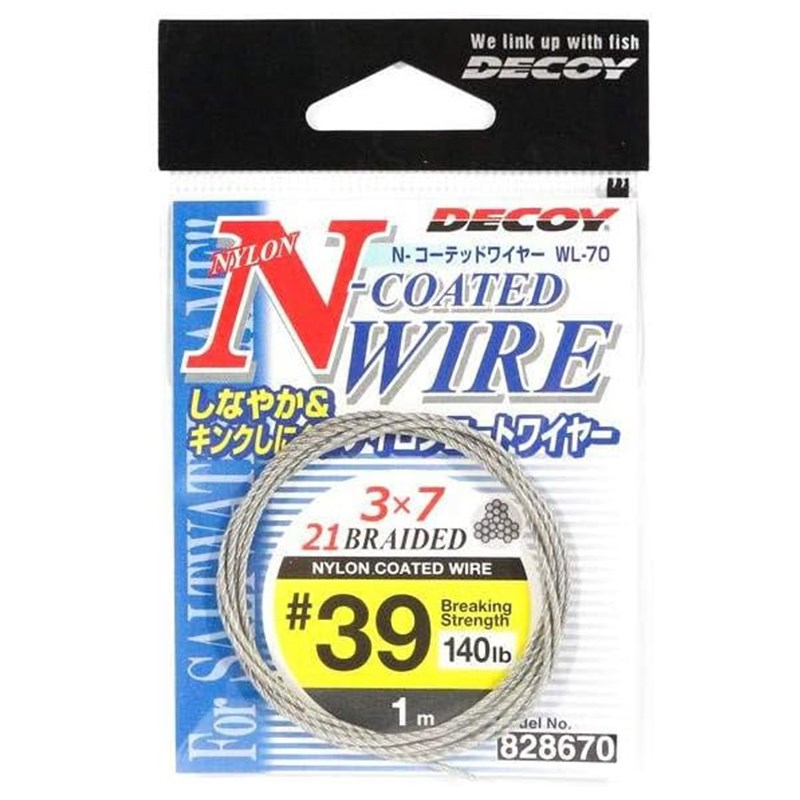 Decoy WL-70 N-Coated Wire Çelik Tel #39 100lb 1mt
