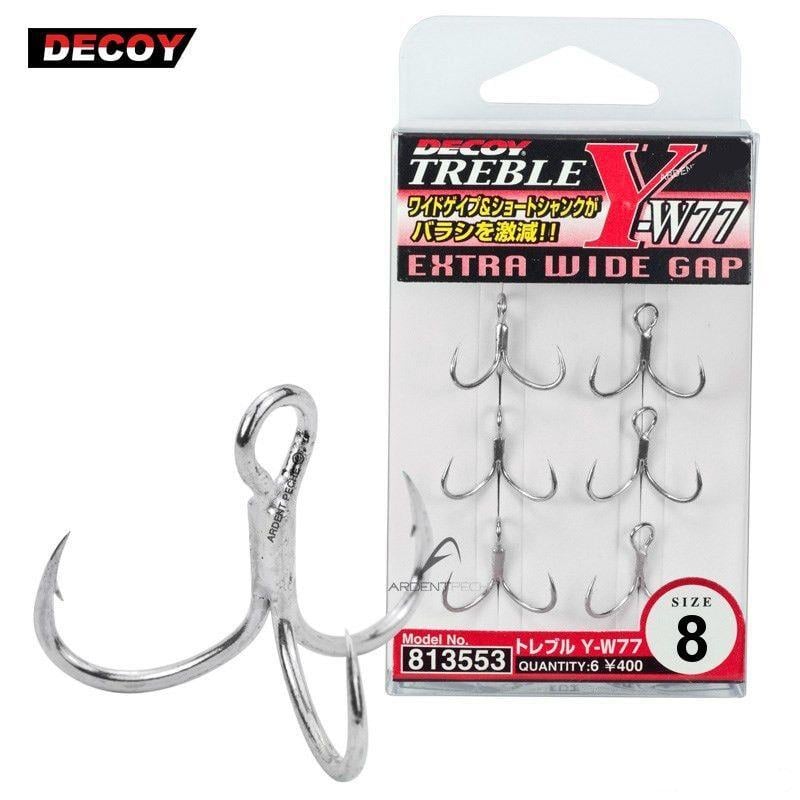 Decoy Y-W77 Curve Treble Üçlü İğne # 8