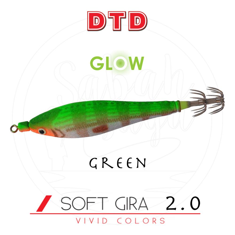 DTD Soft Gira 2.0 65mm Kalamar Zokası Green