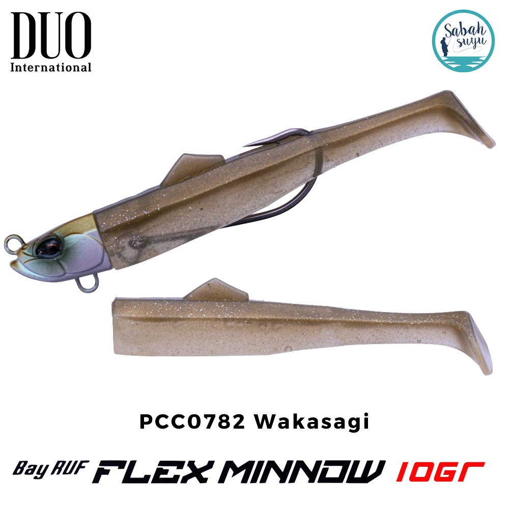 Duo Bay Ruf Flex Minnow ZN 10gr 10cm Combo (2+1) PCC0782 Wakasagi