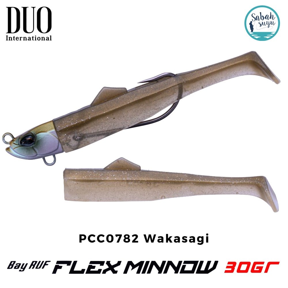 Duo Bay Ruf Flex Minnow ZN 30gr 14.5cm Combo (2+1) PCC0782 Wakasagi