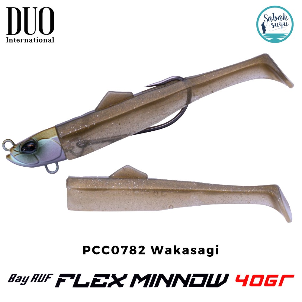 Duo Bay Ruf Flex Minnow ZN 40gr 16.5cm Combo (2+1) PCC0782 Wakasagi
