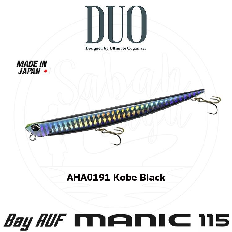 Duo Bay Ruf Manic 115 AHA0191 Kobe Black