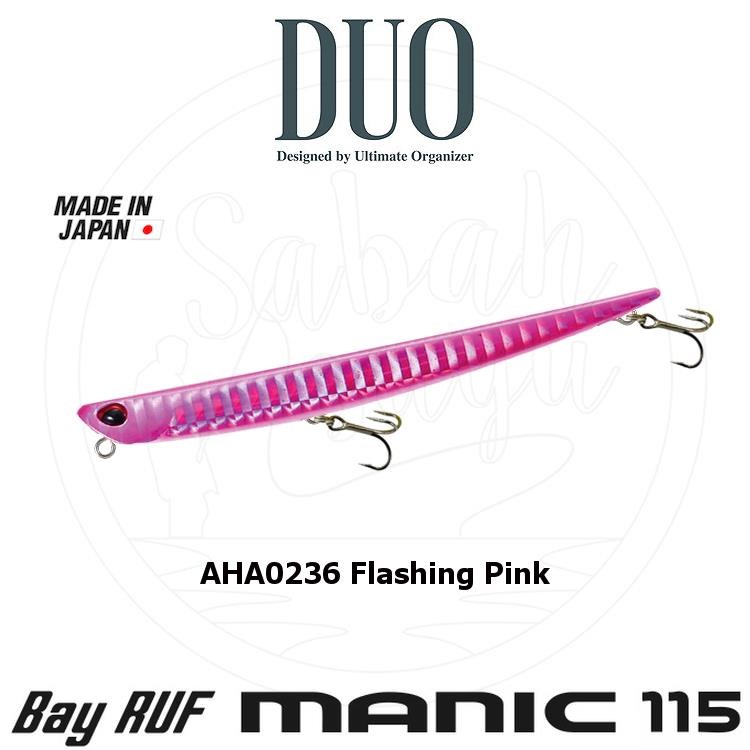 Duo Bay Ruf Manic 115 AHA0236 Flashing Pink