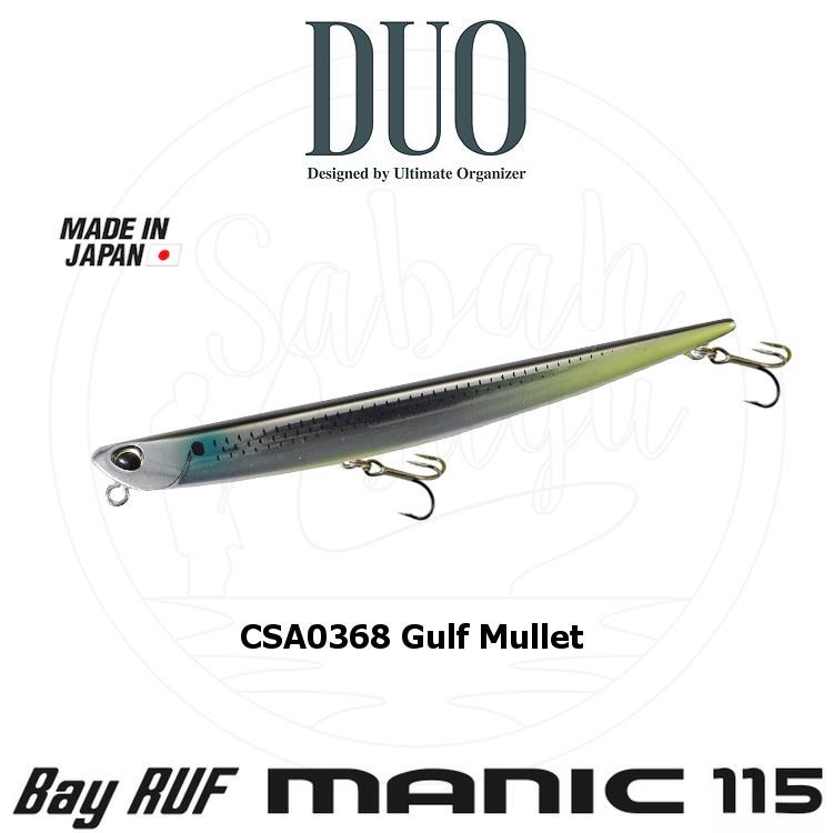 Duo Bay Ruf Manic 115 CSA0368 Gulf Mullet Sahte Balık