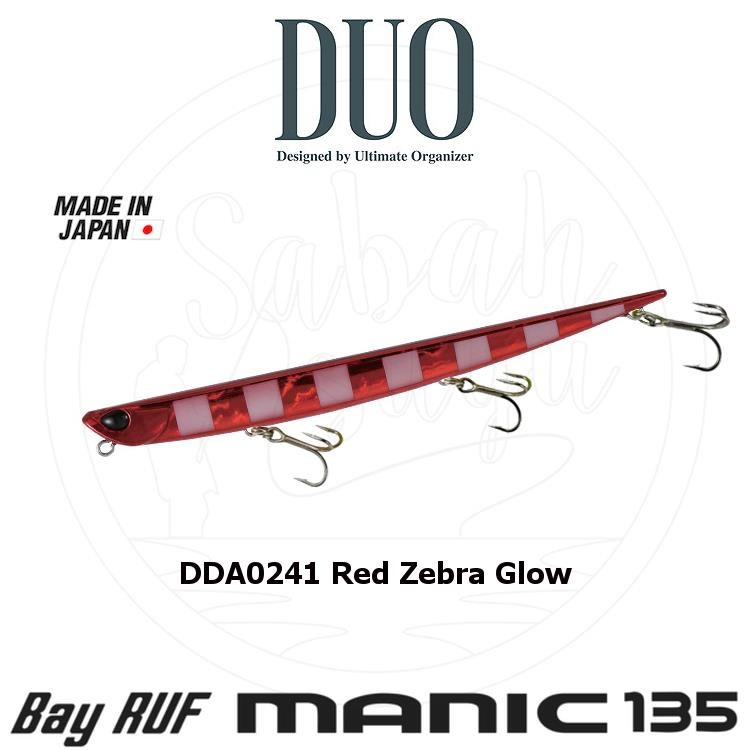 Duo Bay Ruf Manic 135 DDA0241 Red Zebra Glow