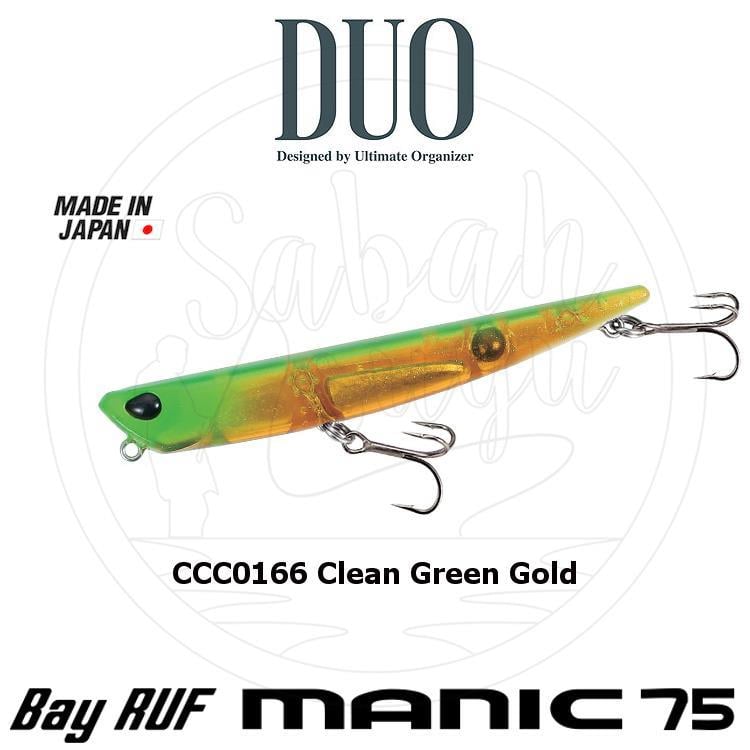 Duo Bay Ruf Manic 75 CCC0166 Clear Green Gold