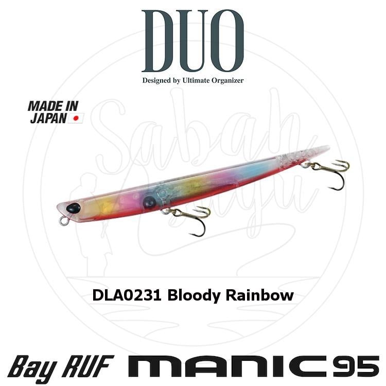 Duo Bay Ruf Manic 95 DLA0231 Bloody Rainbow