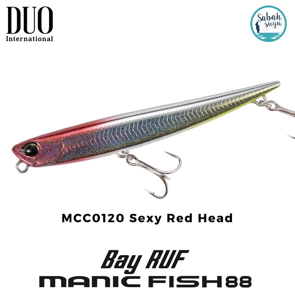 Duo Bay Ruf Manic Fish 88 MCC0120 Sexy Red Head