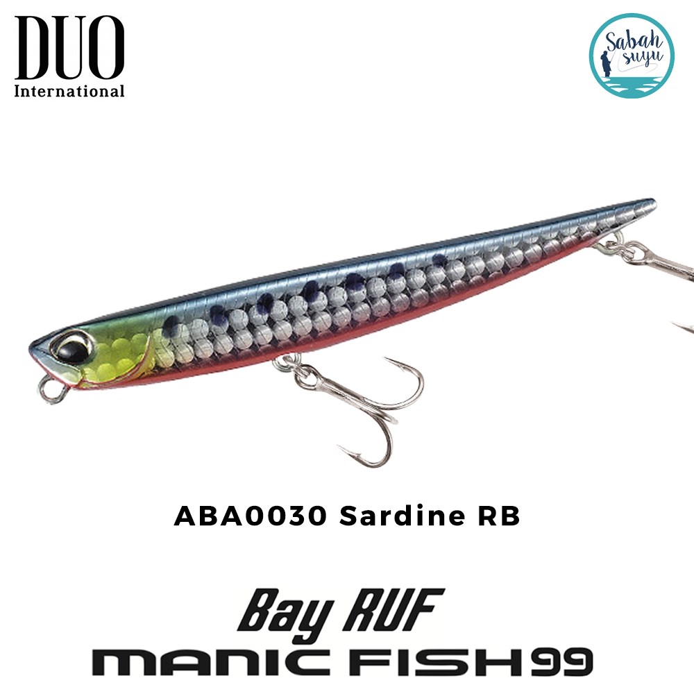 Duo Bay Ruf Manic Fish 99 ABA0030 Sardine RB