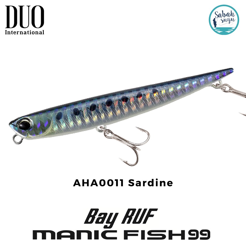 Duo Bay Ruf Manic Fish 99 AHA0011 Sardine
