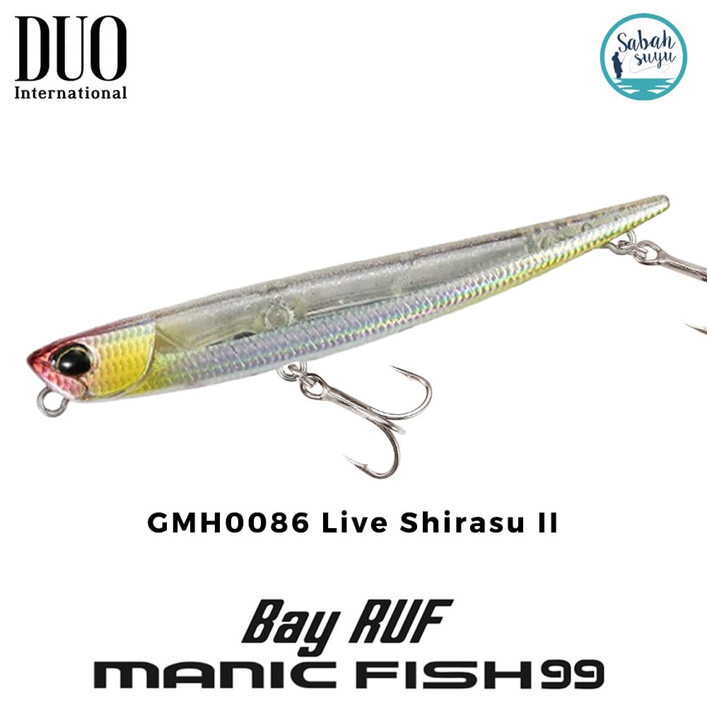 Duo Bay Ruf Manic Fish 99 GMH0086 Live Shirasu II
