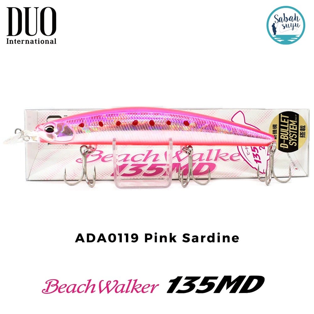 Duo Beach Walker 135MD ADA0119 Pink Sardine Maket Balık