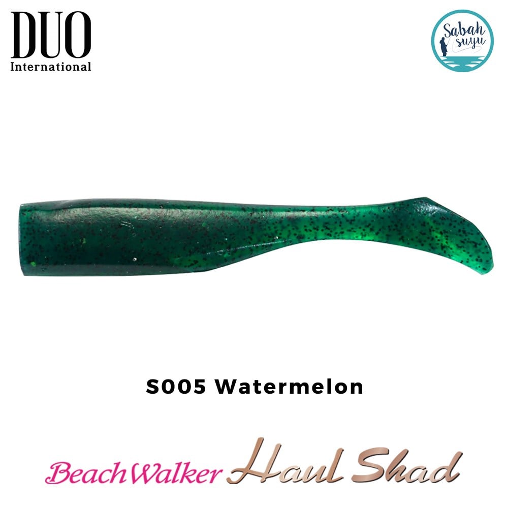 Duo Beach Walker Haul Shad Silikon Kuyruk 9.5 cm S005 Watermelon