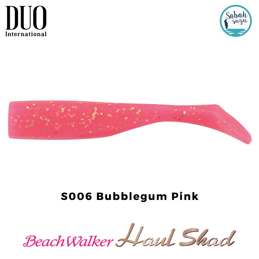 Duo Beach Walker Haul Shad Silikon Kuyruk 9.5 cm S006 Bubblegum Pink
