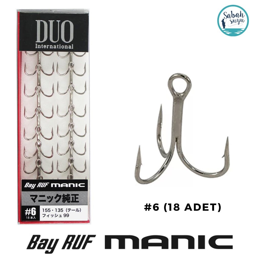 Duo BRM SW Üçlü İğne #6 (18 Adet)