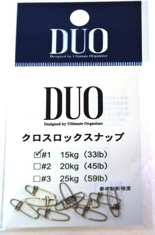 Duo Cross Lock Klips NO:1 15KG (33LB)