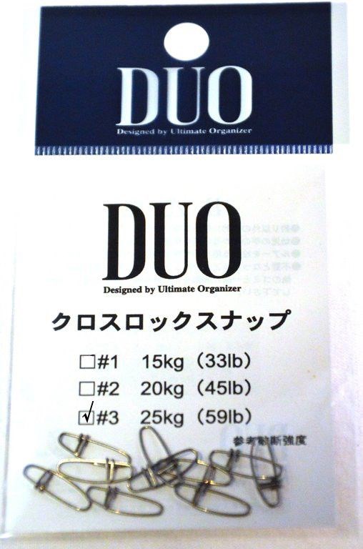 Duo Cross Lock Klips NO:3  25KG (59LB)