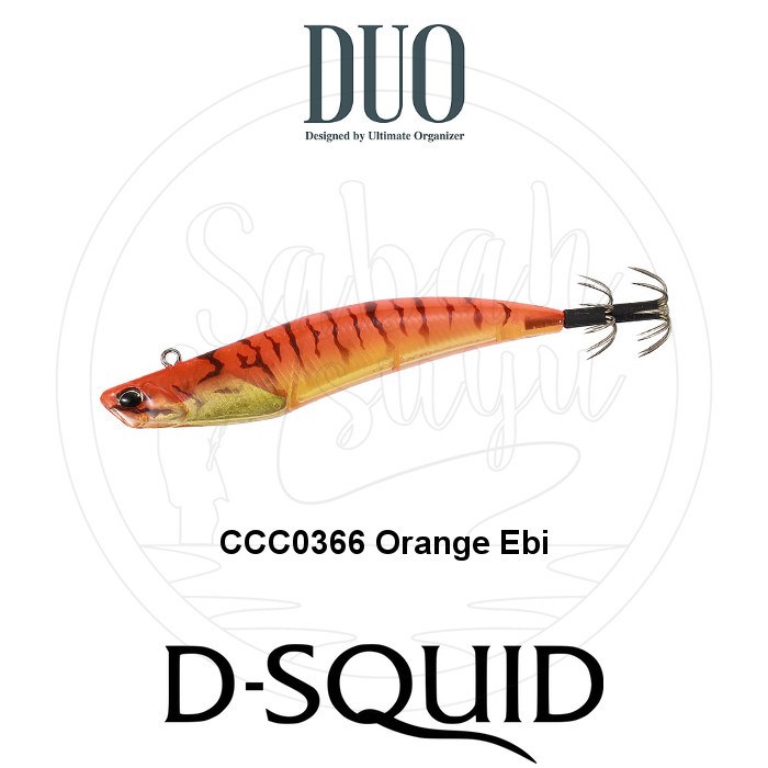 Duo D-Squid 95 Kalamar Zokası CCC0366 Orange Ebi