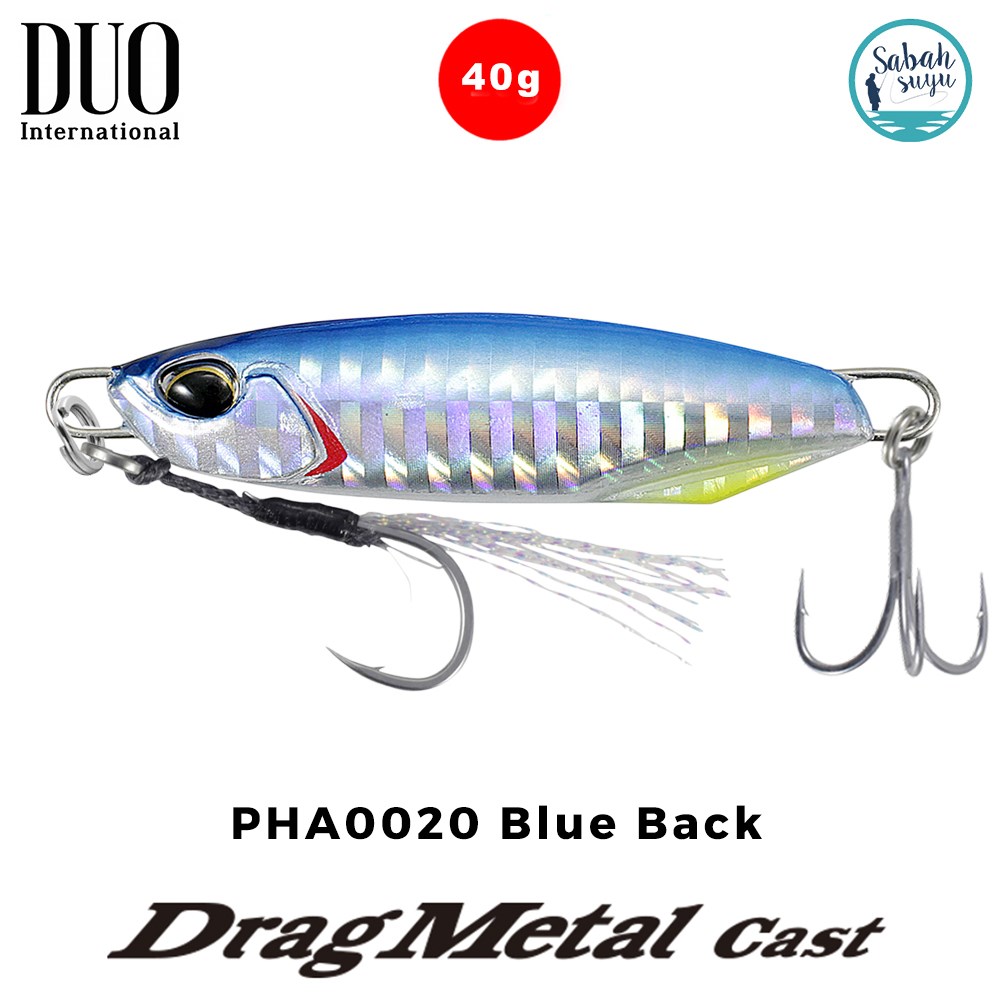 Duo Drag Metal Cast Jig 40gr. PHA0020 Blue Back