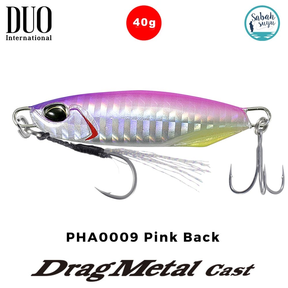 Duo Drag Metal Cast Jig 40gr. PHA0009 Pink Back
