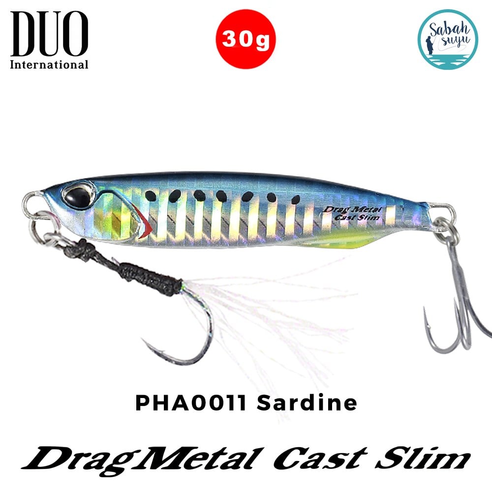 Duo Drag Metal Cast Slim Jig 30gr. PHA0011 Sardine