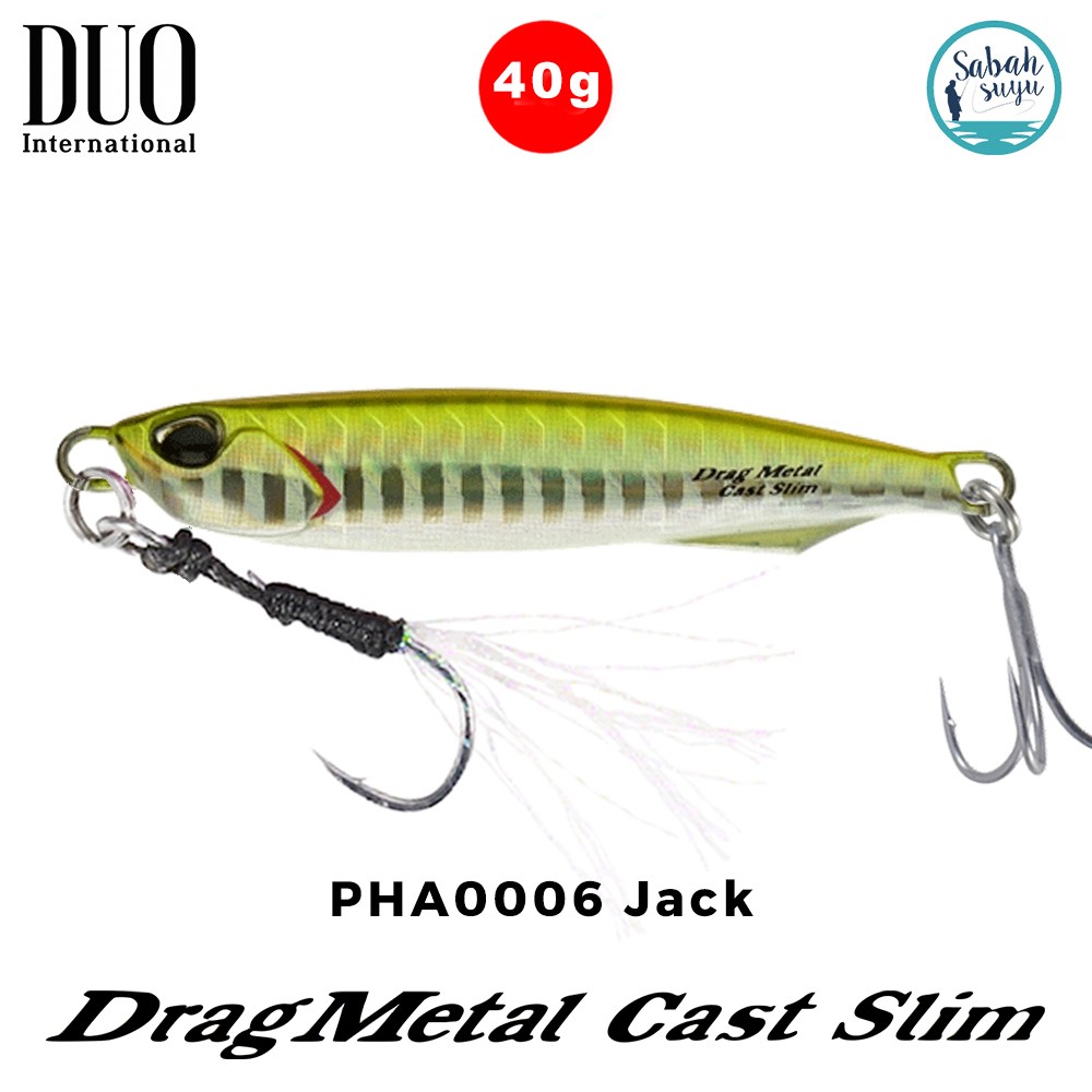 Duo Drag Metal Cast Slim Jig 40gr. PHA0006 Jack