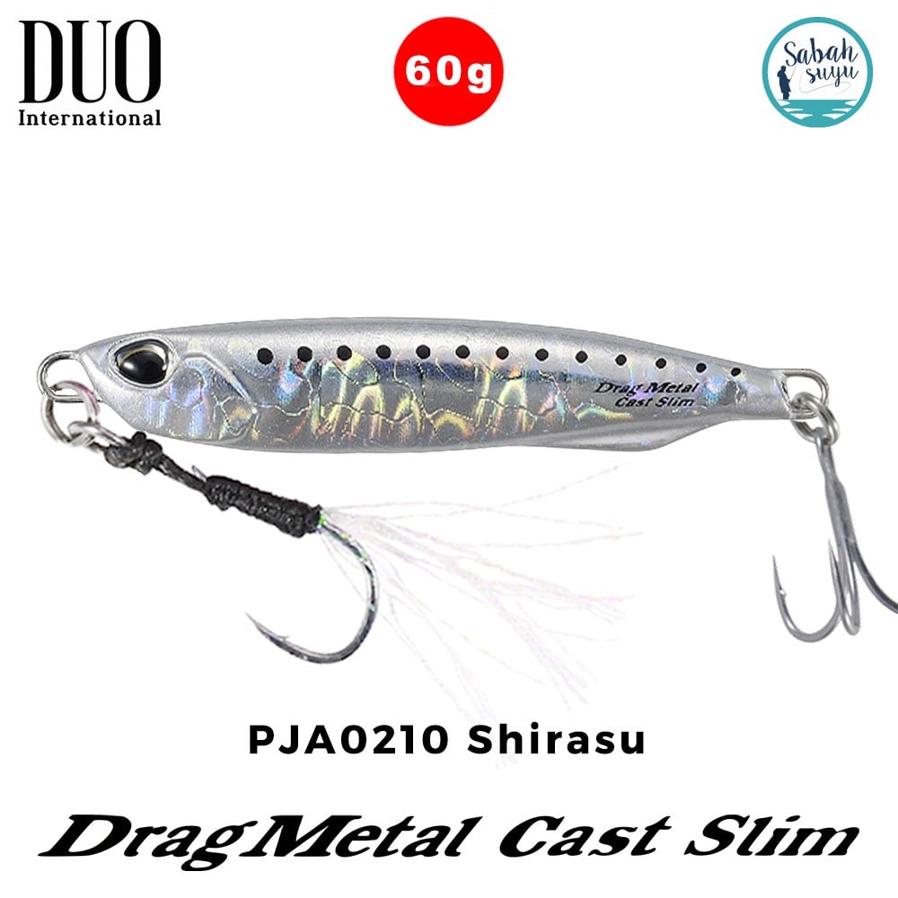 Duo Drag Metal Cast Slim Jig 60gr. PJA0210 Shirasu