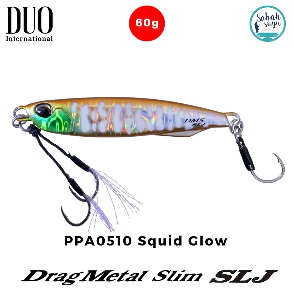 Duo Drag Metal Slim SLJ Jig 60gr 84mm PPA0510 Squid Glow