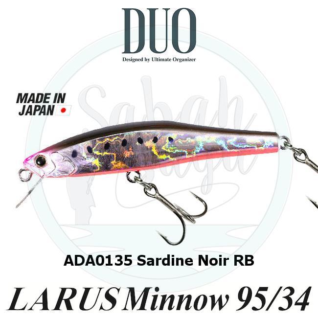 Duo Larus Minnow 95/34 ADA0135 Sardine Noir RB