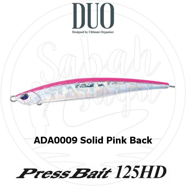 Duo Press Bait 125 HD (Heavy Duty) ADA0009 Solid Pink Back