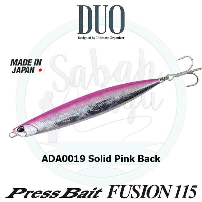 Duo Press Bait Fusion 115 ADA0019 Solid Pink Back