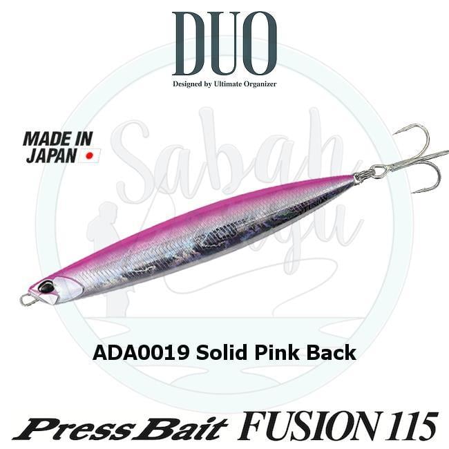 Duo Press Bait Fusion 115 ADA0019 Solid Pink Back