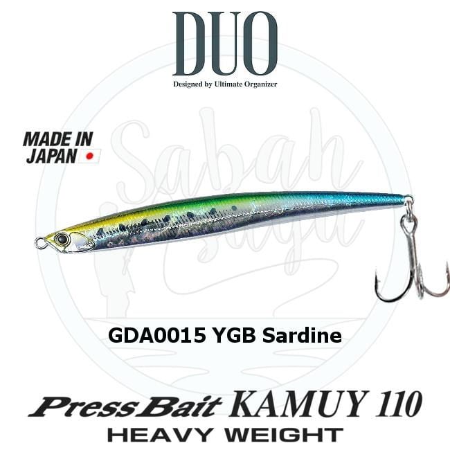 Duo Press Bait Kamuy 110 HW (Heavy Weight) GDA0015 YGB Sardine