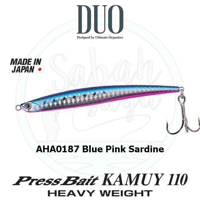 Duo Press Bait Kamuy 110 HW (Heavy Weight) AHA0187 Blue Pink Sardine