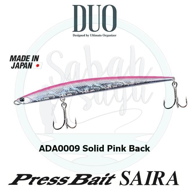 Duo Press Bait Saira 175 ADA0009 Solid Pink Back