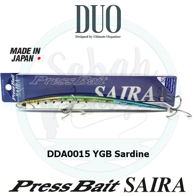 Duo Press Bait Saira 175 DDA0015 YGB Sardine