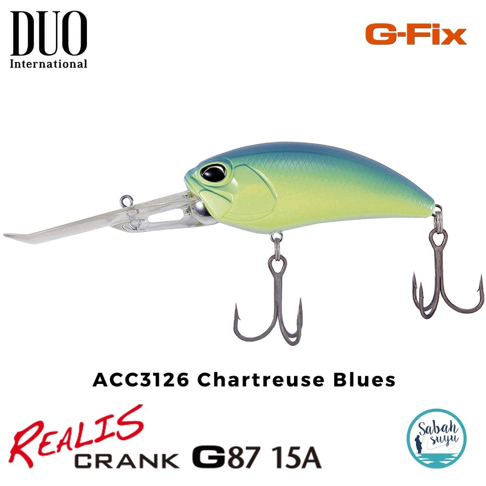 Duo Realis Crank G87 15A ACC3126 Chartreuse Blues