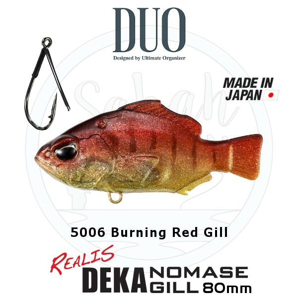 Duo Realis Deka Nomase Gill 5006 Burning Red Gill